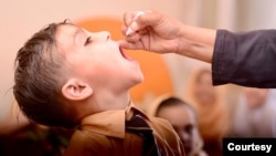 FILE - Polio teams administer the vaccine in Pakistan. On Nov. 18, 2024, Poland's health authorities said they are urging vaccinations after the virus was detected in sewage water in Warsaw. (Walid Abbas/Polio Eradication Initiative, Pakistan)