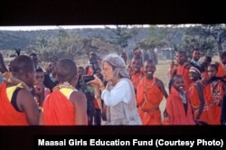 Photographer Barbara Shaw founded the Maasai Girls Education Fund to help Maasai women and girls become empowered through education.