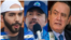 De izquierda a derecha: el presidente de El Salvador, Nayib Bukele, el presidente de Nicaragua, Daniel Ortega y el presidente de Guatemala, Alejandro Giammattei. 