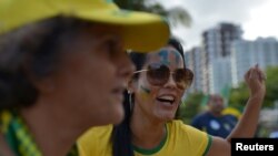 Fièvre électorale à Rio de Janeiro, au Brésil, le 29 septembre 2018.