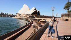 Suasana di Circular Quay, Sydney, Australia, 20 Maret 2020. (Foto: dok).