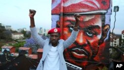 Bobi Wine à Nairobi au Kenya le 12 octobre 2018.