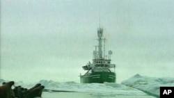 Environmentalists argue the harsh climate in northern Alaska would make cleaning up any potential offshore oil spill extremely difficult.