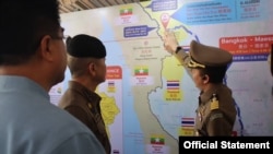 မြန်မာနယ်စပ်ကိုလာရောက်ခဲ့တဲ့ ထိုင်းရဲချုပ် (ဇန်နဝါရီ ၁၇၊ ၂၀၂၅)