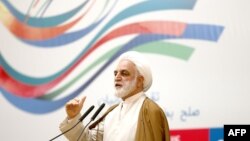 FILE - Gholamhossein Mohseni Ejeie, deputy of the Chief Justice of Iran, March 14, 2017. 