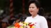 FILE - Cambodian Red Cross, led by Prime Minister Hun Sen’s wife, Bun Rany, has been criticized in the past for its close ties to the ruling Cambodian People’s Party.