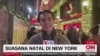 Laporan VOA untuk CNN Indonesia: Suasana Malam Natal di Manhattan, New York