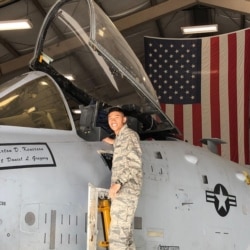 Dzaki adalah anggota Angkatan Udara AS.