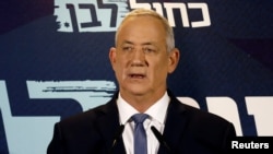 Le chef de l'Etat a annoncé qu'il avait l'intention de charger Benny Gantz de former un gouvernement.