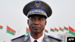 FILE - A picture taken on December 10, 2011 shows General Gilbert Diendere in Ouagadougou. 
