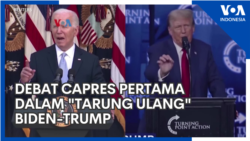 Debat Capres Pertama dalam "Tarung Ulang" Biden-Trump
