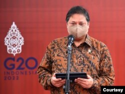 Menko Perekonomian Airlangga Hartarto (Biro Setpres)