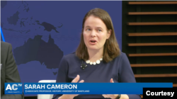 Sara Kameron, Merilend universitetidan olima