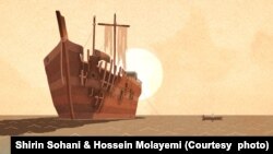 انیمشن «در سایه سرو» ساخته شیرین سوهانی و حسین ملایمی