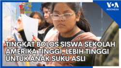 Tingkat Bolos Siswa Sekolah AS Tinggi, Lebih Tinggi untuk Anak Suku Asli