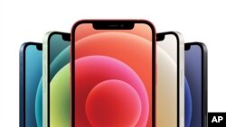 The company announced four 5G-enabled versions of the new iPhone 12 ranging in price from almost $700 to roughly $1,100.