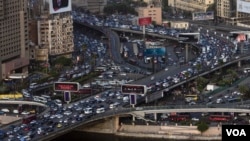 Vue sur le Caire, en Egypte, le 26 février 2018. (VOA/ Elrasam)