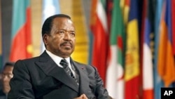 Cameroon President Paul Biya