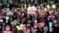 Participants stage a rally to demand South Korean President Yoon Suk Yeol's impeachment outside the National Assembly in Seoul, South Korea, Dec. 9, 2024.
