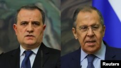 Ceyhun Bayramov və Sergey Lavrov