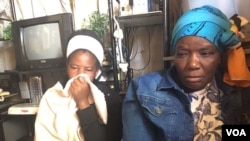 Umfelokazi uNomusa Tshuma esililweni sikamuyi uElvis Nyathi.