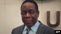 FILE - Head of the African Union (AU) Mission in Somalia Francisco Madeira poses for a photo as he speaks to AFP at AU headquaters in Addis Ababa, Ethiopia, Jan. 26, 2018. 