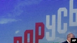 Belarusian President Alexander Lukashenko (file photo)