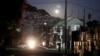 A view of a street at dawn in Port-au-Prince, Haiti, Feb. 19, 2019. 