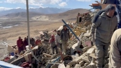 བོད་ནང་གཞིས་ཀ་རྩེ་དང་དིང་རི་རྫོང་སོགས་སུ་ས་ཡོམ་གྱི་རྐྱེན་པའི་མི་གྲངས་༡༢༠ལྷག་ལ་སྲོག་སྐྱོན། 