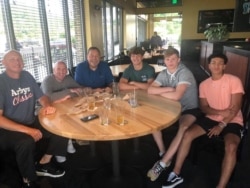 Andy Rines and his fellow basketball coaches from Sevier County High School caught up with several of their senior players after Tennessee began lifting pandemic-related restrictions.