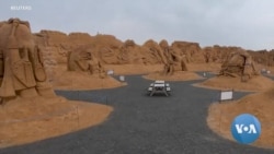 Strange Creatures on Danish Beach Turn Out to be Art, Not a Space Invasion