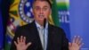 El presidente de Brasil, Jair Bolsonaro, en rueda de prensa en el Palacio Planalto en Brasilia, Brasil, 24 de febrero de 2021.