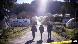 Hiện trường vụ xả súng ở Vịnh Trăng khuyết, bắc California