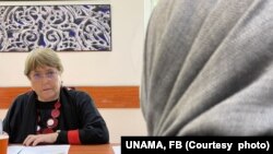 Komisaris Tinggi PBB untuk Hak Asasi Manusia, Michelle Bachelet saat melakukan kunjungan ke Kabul, Afghanistan (foto: dok). 