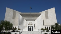 A general view of the Supreme Court of Pakistan in Islamabad, April 4, 2022. 