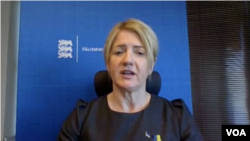 Eva-Maria Liimets, Estonia's Minister of Foreign Affairs, hopes a NATO meeting in June will "make permanent decisions" about how to strengthen Baltic security. Interview with VOA on March 14, 2022.