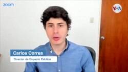Carlos Correa, director de la ONG Espacio Público