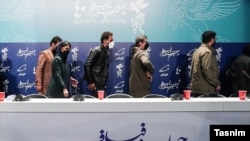 کنفرانس مطبوعاتی عوامل یک فیلم سینمایی در جشنواره فیلم فجر سال ۱۴۰۰