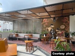 Kafe Djampi Jawi di lantai atas (foto: courtesy).