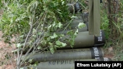 Američke granate za haubice M777 u Ukrajini, region Donbas, 18. jun 2022.