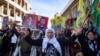 Thousands Protest Turkish Strikes on Kurdish Groups in Syria