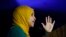 FILE - US Rep. Ilhan Omar, D-Minn., speaks to the crowd at the Minnesota Democratic Farmer Labor Party's election night party after winning reelection early Wednesday morning, Nov. 9, 2022, in St. Paul, Minn.