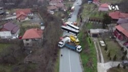 Uklanjanje barikada u selu Rudare