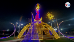 El encendido de Navidad de Bella Vista, Maracaibo, Venezuela. 