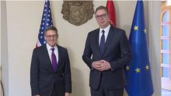 Derek Šole sa zvaničnicima Srbije