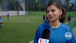 Com um olho no Qatar, jogadoras em Espanha vivem liberdade