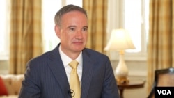 Ambassador Michael Carpenter, U.S. permanent representative to the Organization for Security and Cooperation in Europe, speaks with VOA in Vienna, Austria, about the current situation in Ukraine. 