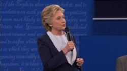 Clinton: It's a good thing you're not in charge of the law in this country