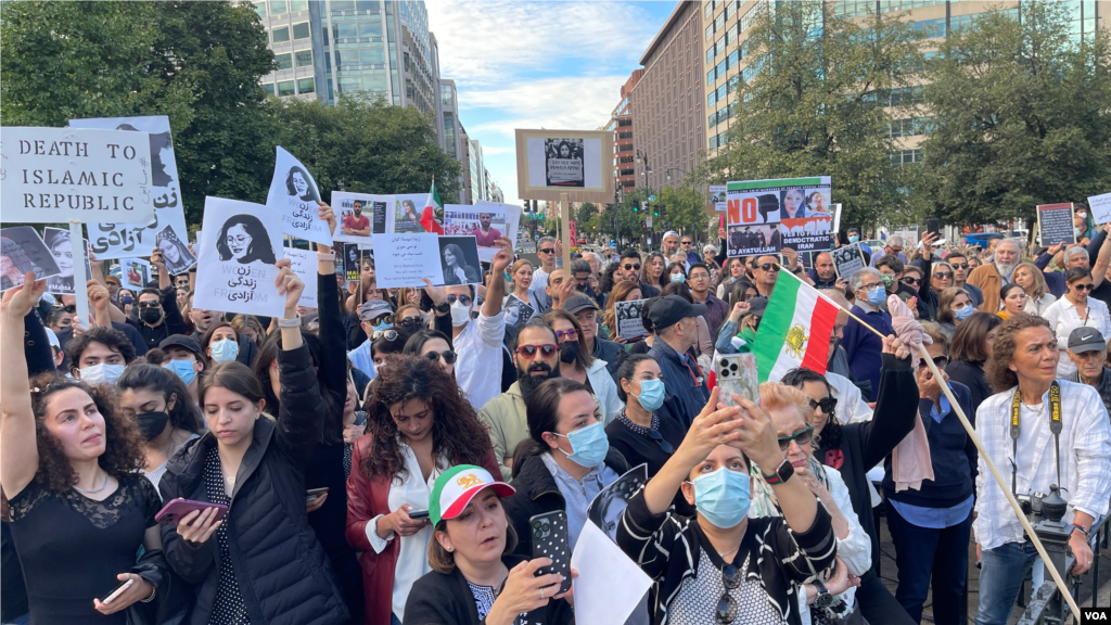 تجمع ایرانیان در شهر واشنگتن - شنبه ۲ مهر