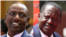 Willian Ruto and Raila Odinga